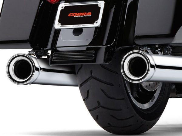 4in. Neighbor Hater Slip-On Mufflers - Chrome. Fits Touring 2017up. - Image 2