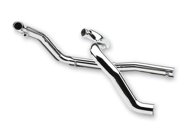 True Dual Headers - Chrome. Fits Touring 1995-2008. - Image 3