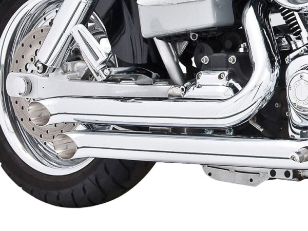 Declaration Turnouts Exhaust - Chrome. Fits Dyna 2006-2017. - Image 3