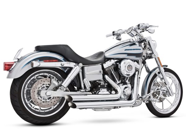 Amendment Exhaust - Chrome. Fits Dyna 2006-2017.