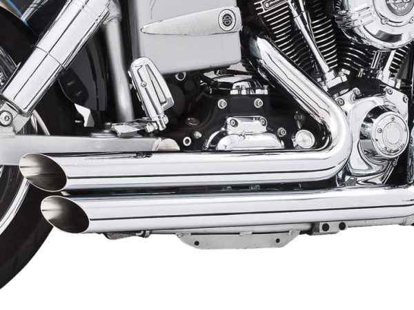 Amendment Exhaust - Chrome. Fits Dyna 2006-2017. - Image 2