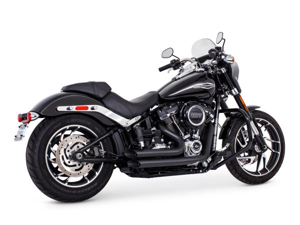 Amendment Exhaust - Black. Fits Softail 2018up. - Image 2