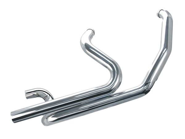 Power Tune Dual Headers - Chrome. Fits Touring 2009-2016.