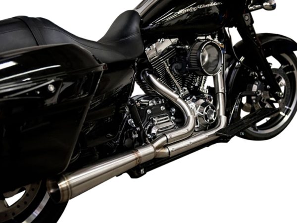 Assault 2-into-1 Exhaust - Stainless Steel. Fits Touring 2007-2016. - Image 2