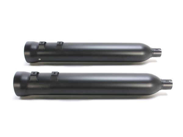 4in. Neighbor Hater Slip-On Mufflers - Black. Fits Touring 2017up. - Image 2