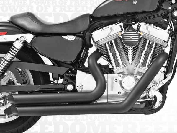 Amendment Exhaust - Black. Fits Sportster 2004-2021 - Image 4