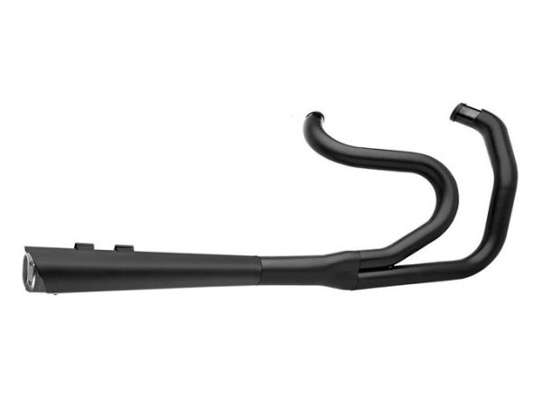 SuperMeg 2-into-1 Exhaust - Black. Fits Sportster 2014-2021