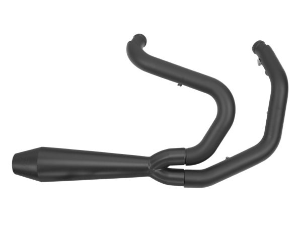 Megaphone Gen II 2-into-1 Exhaust - Black. Fits Sportster 1986-2003