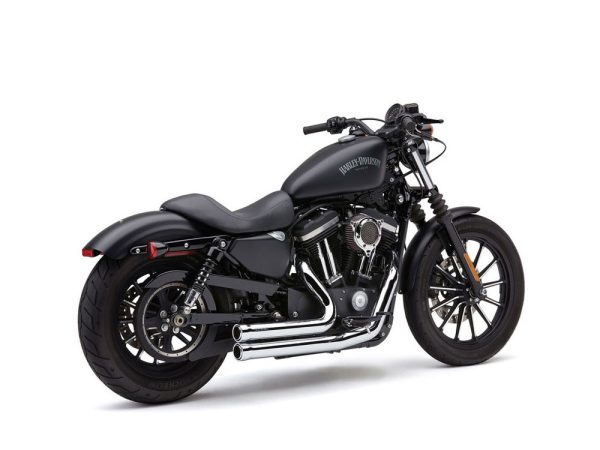 Speedster 909 Exhaust - Chrome. Fits Sportster 2014-2021