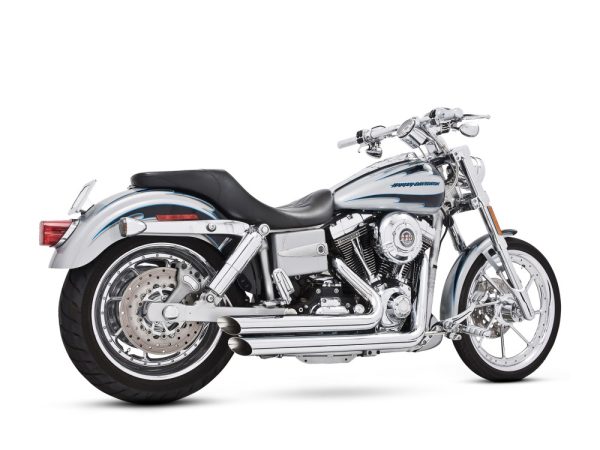 Amendment Exhaust - Chrome. Fits Dyna 1991-2005.