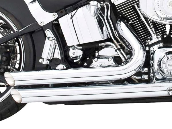 Amendment Exhaust - Chrome. Fits Softail 1986-2017. - Image 2