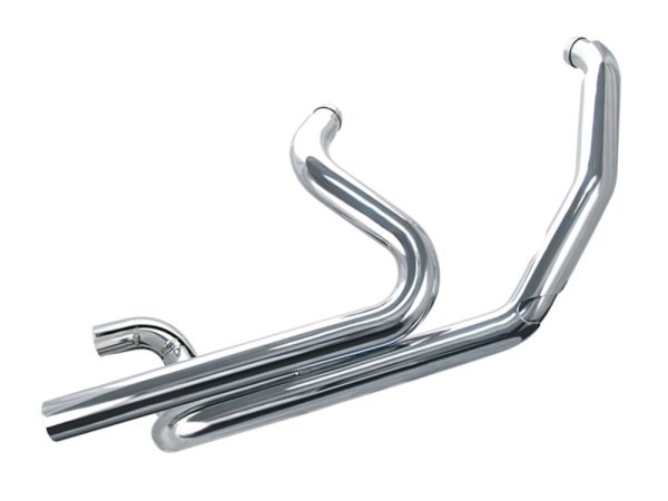 Power Tune Dual Headers - Chrome. Fits Touring 1995-2008.