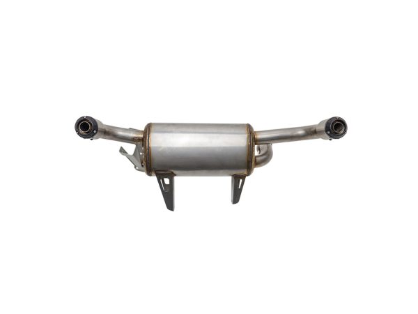 Power Tune XTO UTV Exhaust - Stainless Steel with Race Muffler. Fits Can-am Maverick X3 2017up - Image 3