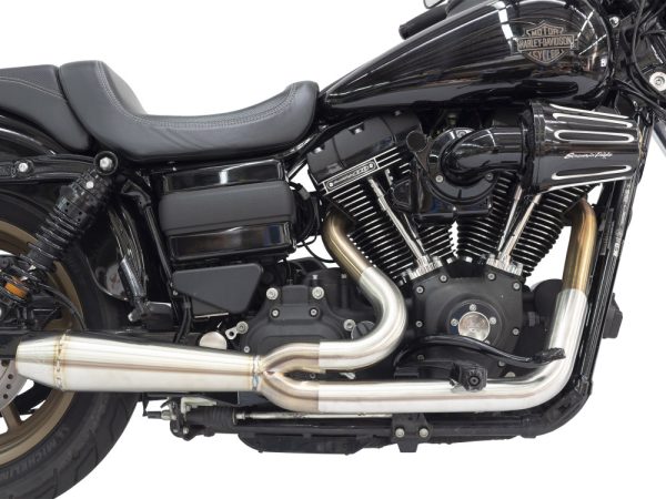 Megaphone Gen II 2-into-1 Exhaust - Stainless Steel. Fits Dyna 2006-2017. - Image 2