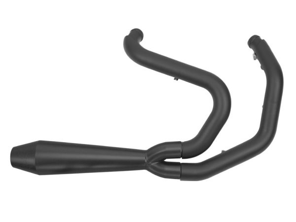 Megaphone Gen II 2-into-1 Exhaust - Black. Fits Sportster 2014-2021