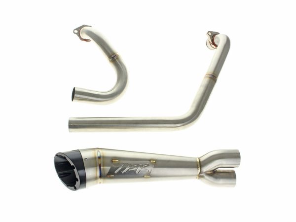 Shorty Turnout 2-into-1 Exhaust - Stainless Steel. Fits Indian Challenger 2020up