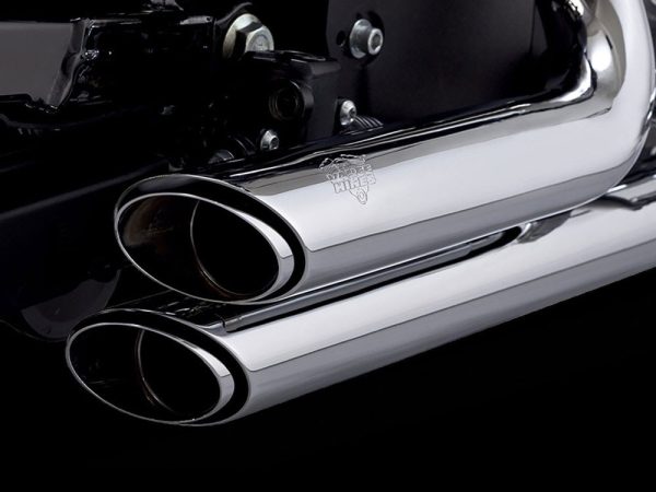 Shortshots Staggered Exhaust - Chrome. Fits Dyna 2006-2017 - Image 2