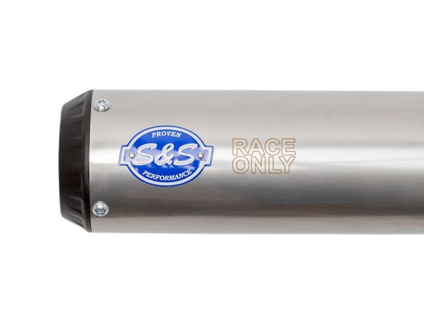 2-into-1 Qualifer Race Exhaust - Stainless Steel with Black End Cap. Fits Royal Enfield 650 Twins 2019up - Image 3