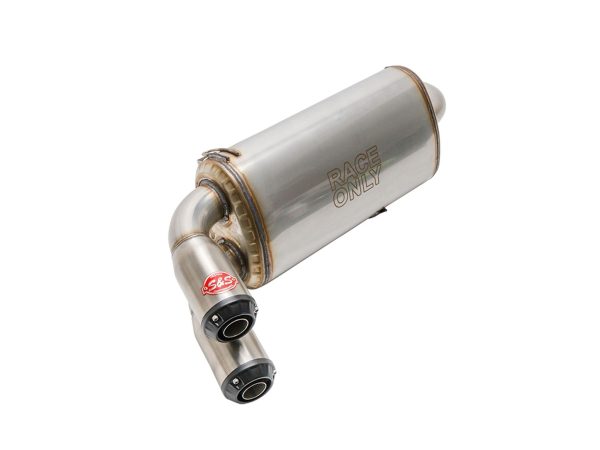 Power Tune XTO UTV Exhaust - Stainless Steel with Race Muffler. Fits Polaris RZR Pro XP 2020up. - Image 2