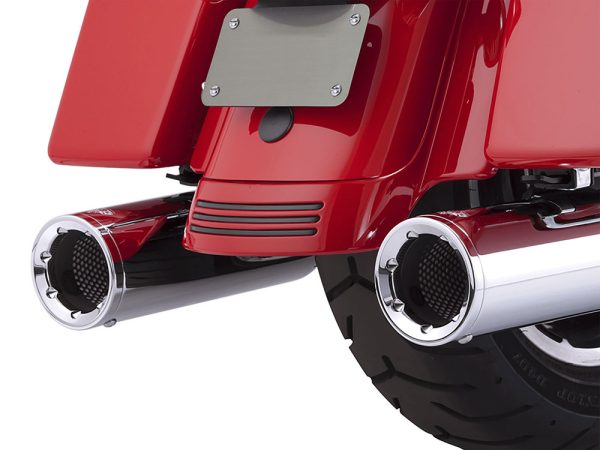 4.5in. Hi-Output Slip-On Mufflers - Chrome. Fits Touring 1995-2016 - Image 2