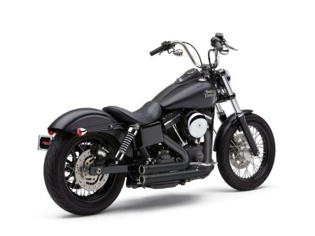 Speedster 909 Exhaust - Black. Fits Heritage 2018up & Sport Glide 2018-2024