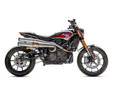 Grand National 2-into-2 High Exhaust - Stainless Steel. Fits Indian FTR1200 2019-2024
