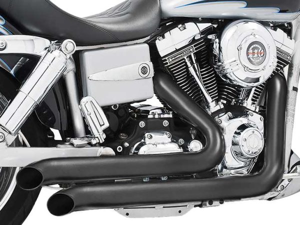 Declaration Turnouts Exhaust - Black. Fits Dyna 2006-2017. - Image 2