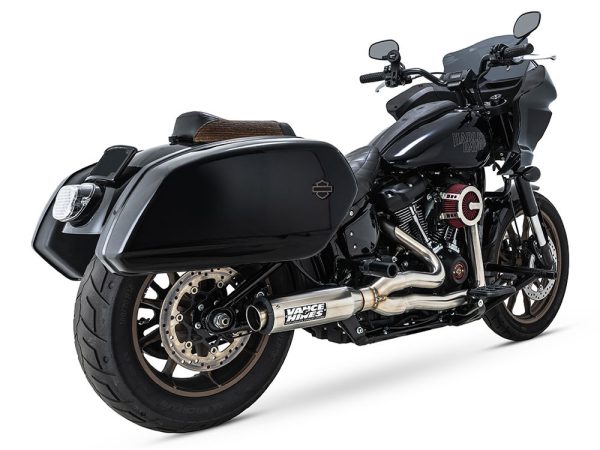Supersport 2-into-1 - Stainless Steel. Fits Softail 2018up Non-240 Tyre Models