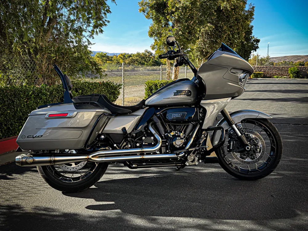 2-into-1 Turnpike Full Length Exhaust - Stainless Steel. Fits Touring 2017up. - Image 2