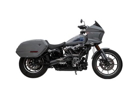 Big Sexy Performance 2-into-1 Exhaust - Black. Fits Softail 2018up.