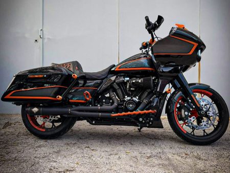 2-into-1 Elsinore Mid Length Exhaust With ProFlo Headers - Black Onyx. Fits Touring 2017up