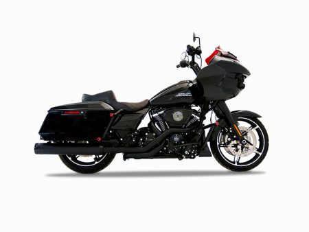 TRUE Dual Headers - Black. Fits Touring 2017up