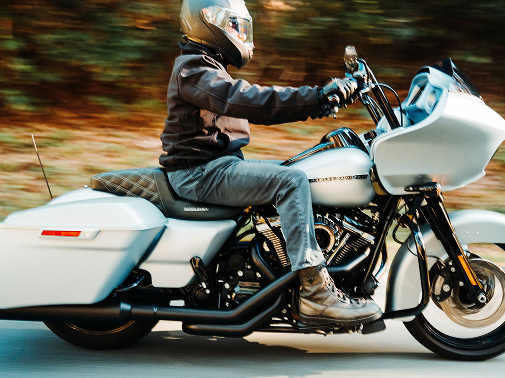 TRUE Dual Headers - Black. Fits Touring 2017up - Image 3