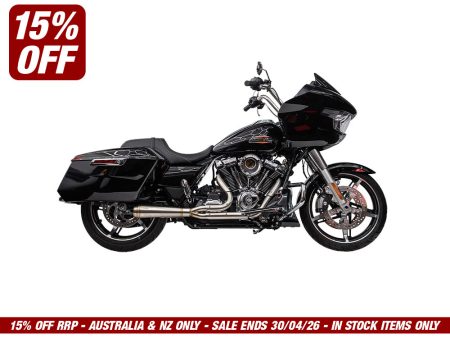 Assault 2-into-1 Exhaust - Stainless Steel. Fits Touring 2017up