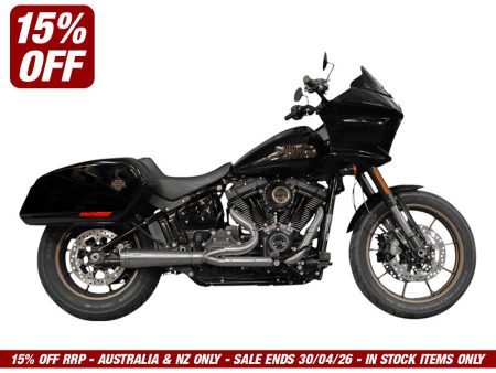 Assault 2-into-1 Exhaust - Stainless. Fits Heritage Classic, Sport Glide and Low Rider ST 2018-2024