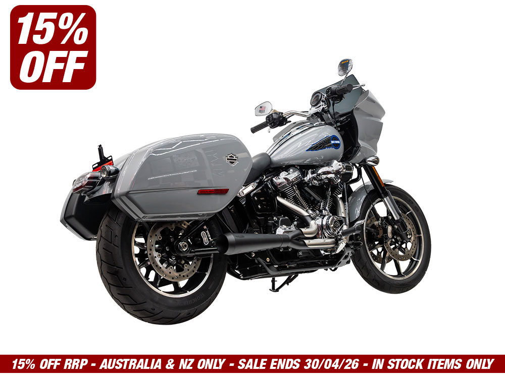 Assault 2-into-1 Exhaust - Black. Fits Heritage Classic and Low Rider ST 2025up - Image 2