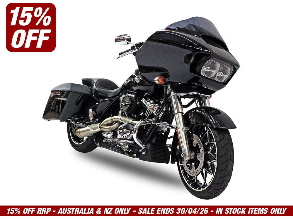 Big Sexy Performance 2-into-1 Exhaust - Stainless Steel. Fits Touring 2017up. - Image 2