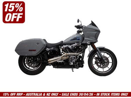 Big Sexy Performance 2-into-1 Exhaust - Stainless Steel. Fits Softail 2018up.