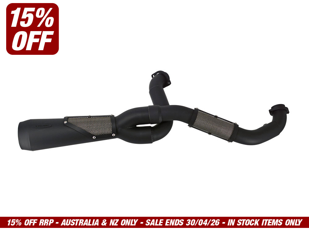 Big Sexy Performance 2-into-1 Exhaust - Black. Fits Heritage Classic and Low Rider ST 2025up - Image 3