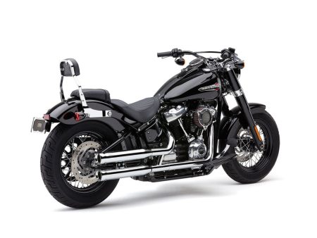 3in. Neighbour Hater Slip-On Mufflers - Chrome. Fits Heritage Classic 2018-2024 & Deluxe 2018-2020 COBRA EXHAUST