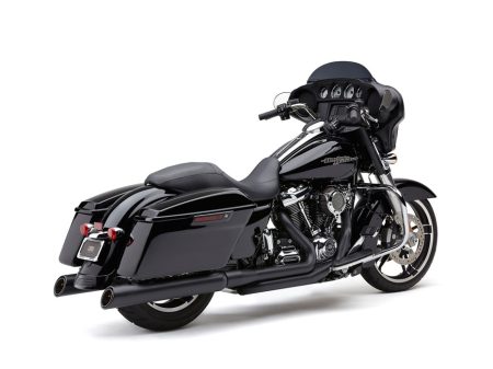 4in. 909 Uppercut Slip-On Mufflers - Black. Fits Touring 2017up. COBRA EXHAUST