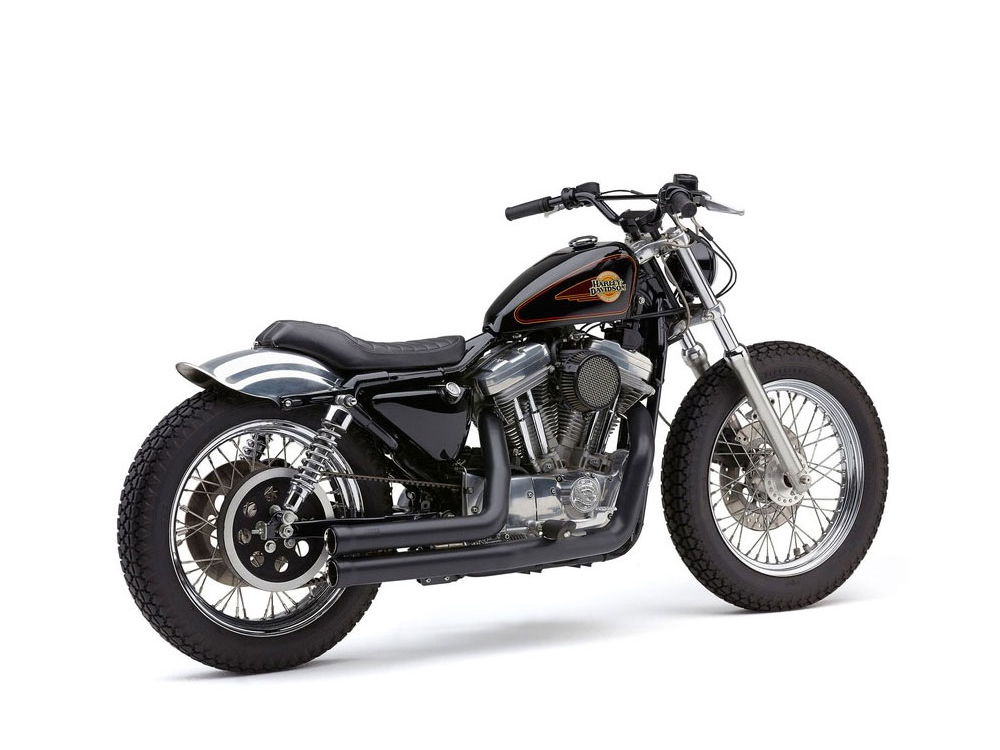 Speedster 909 Exhaust - Black. Fits Sportster 1986-2003. COBRA EXHAUST