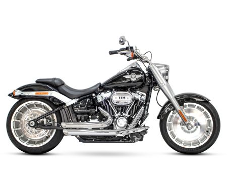 Amendment Exhaust - Chrome. Fits Softail 2018up. FREEDOM PERFORMANCE EXHAUST