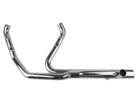Hide-Away Performance Headers with 2.5in. Collector - Chrome. Fits Touring 2017up. Khrome Werks