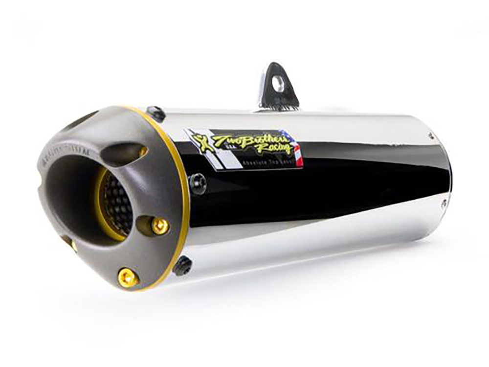 Kawasaki KLX110/L M6 Aluminium Full Exhaust System. Fits 2006up Models. TWO BROTHERS RACING EXHAUST - Image 2