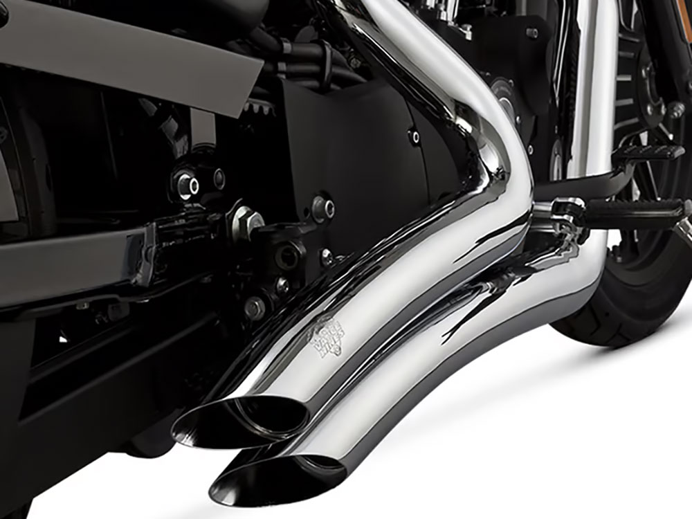Big Radius Exhaust - Chrome. Fits Sportster 2014-2021 Vance and Hines - Image 2
