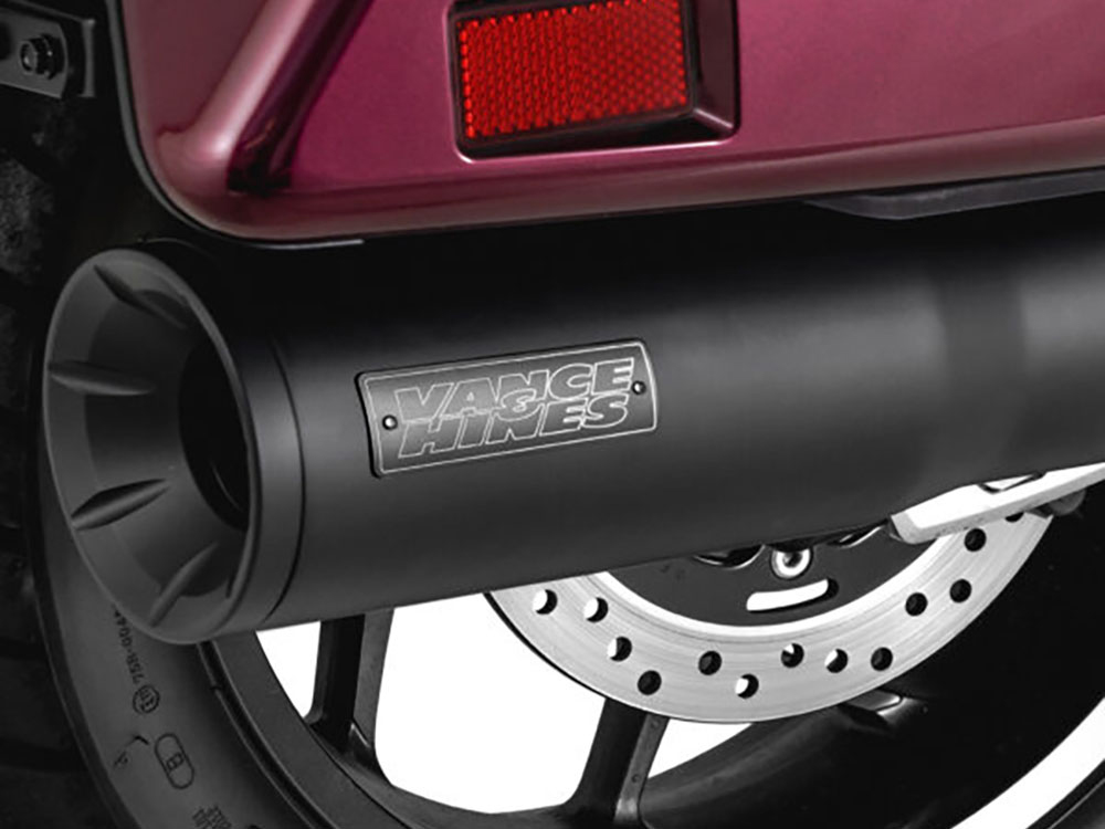 Hi-Output Slip-On Muffler - Black. Fits Honda CMX / Rebel 1100T 2023up Vance and Hines - Image 3