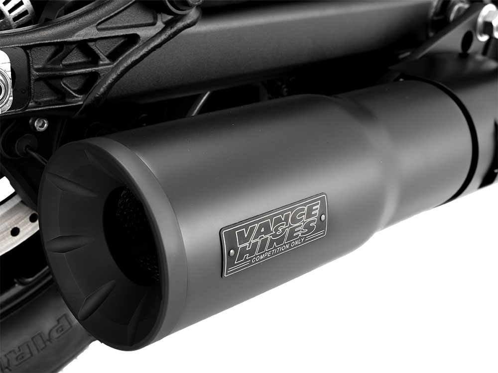 Hi-Output Slip-On Muffler - Black. Fits Indian Scout 2025up Vance and Hines - Image 3