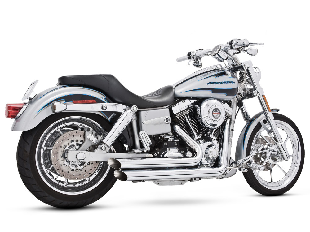 Amendment Exhaust - Chrome. Fits Dyna 2006-2017. FREEDOM PERFORMANCE EXHAUST
