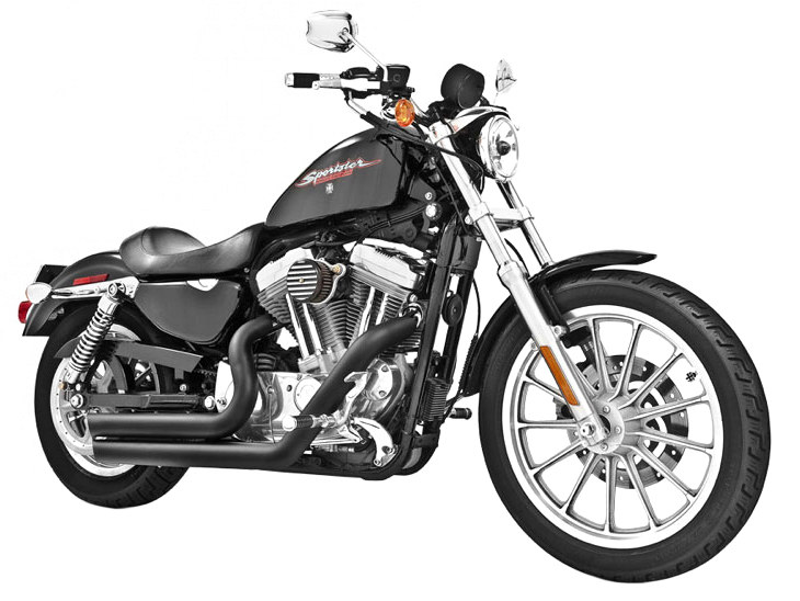 Amendment Exhaust - Black. Fits Sportster 2004-2021 FREEDOM PERFORMANCE EXHAUST - Image 2